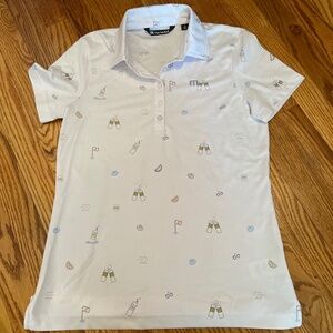 Travis Matthew High Noon Golf Polo Sz Small